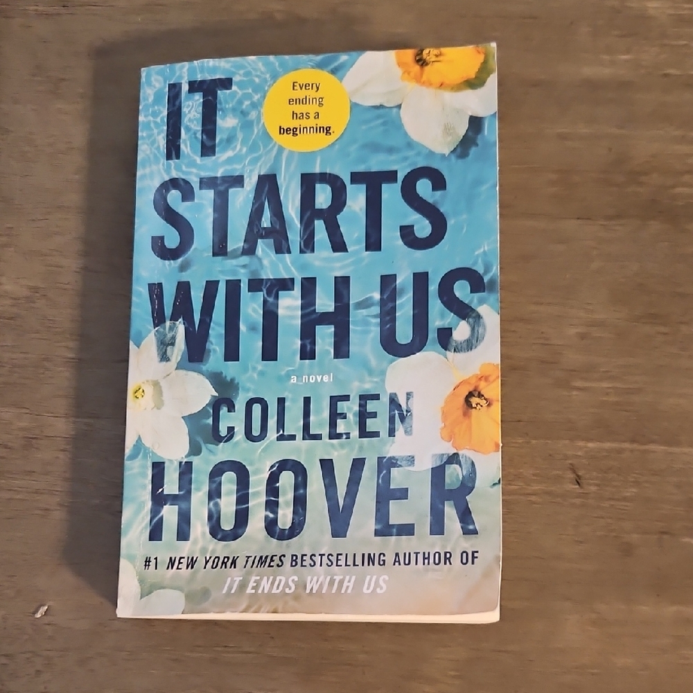 Book: It Starts‎ With Us By Colleen Hoover (Book 2 In Series) Stocking Stuffer